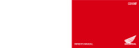 Honda CB1000F - Owners Manual 2026 EN
